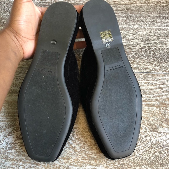 Donna Karan Cara Embellished Velvet Slide - Picture 4 of 5